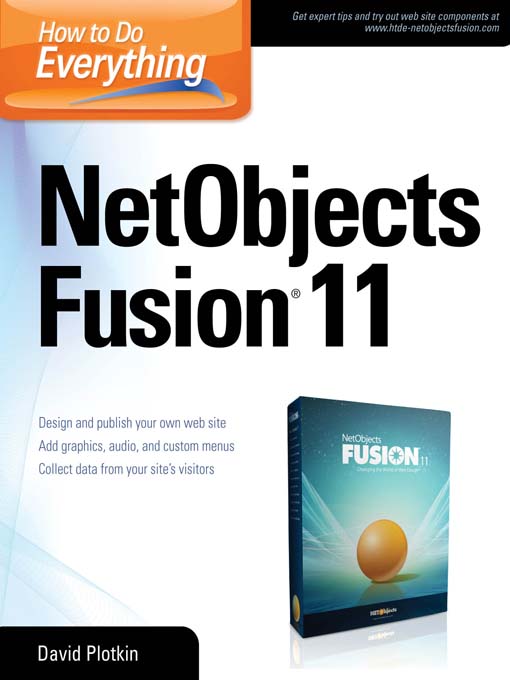 Cover image for How to Do Everything NetObjects Fusion11